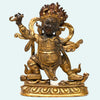 Sino Tibetan Gilt Bronze Vaishravana (Kubera)