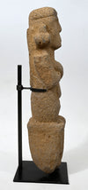 Pre Columbian Huastec Large Stone Figural Stele