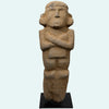Pre Columbian Huastec Large Stone Figural Stele