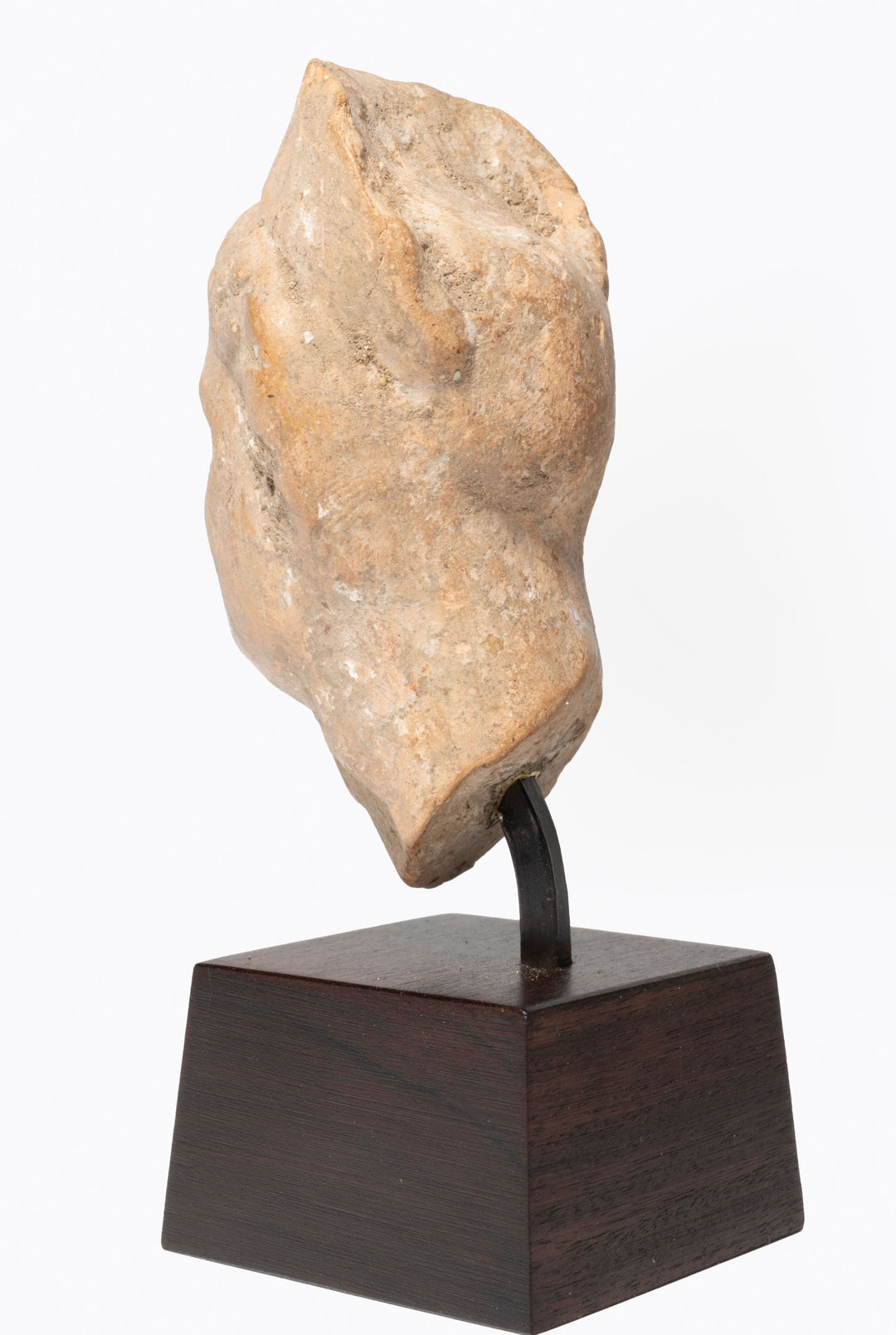 Greek Terracotta Tanagra Female Head