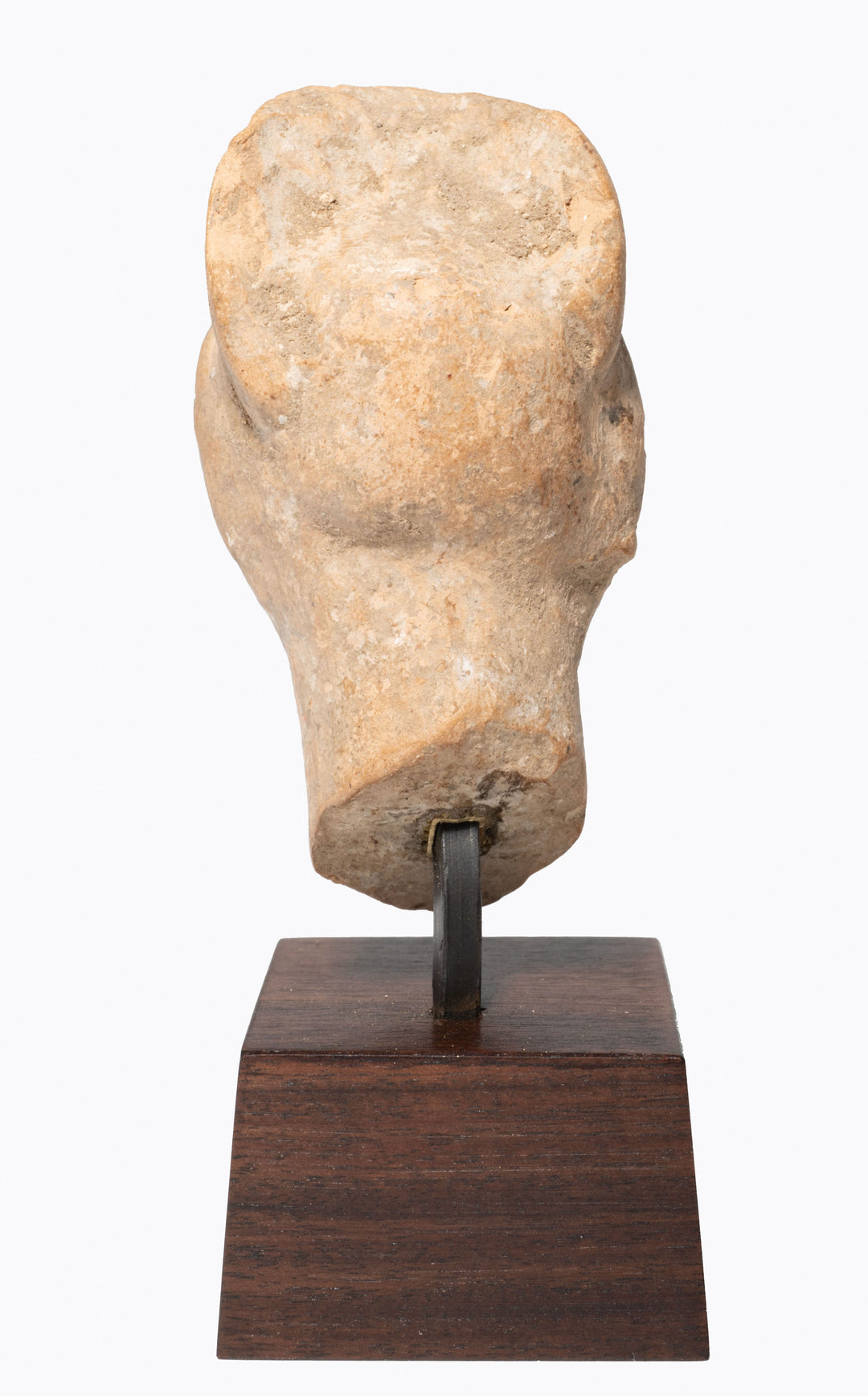 Greek Terracotta Tanagra Female Head