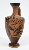 Attic Black Figure Lekythos with Athena in Combat