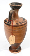 Attic Black Figure Lekythos with Athena in Combat