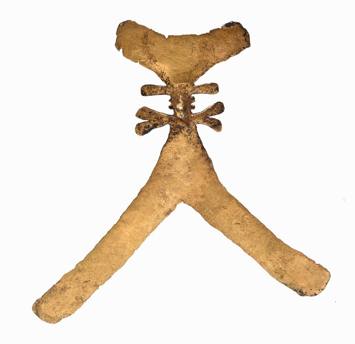 Pre‑Columbian Diquís Gold Alloy Bird Pendant