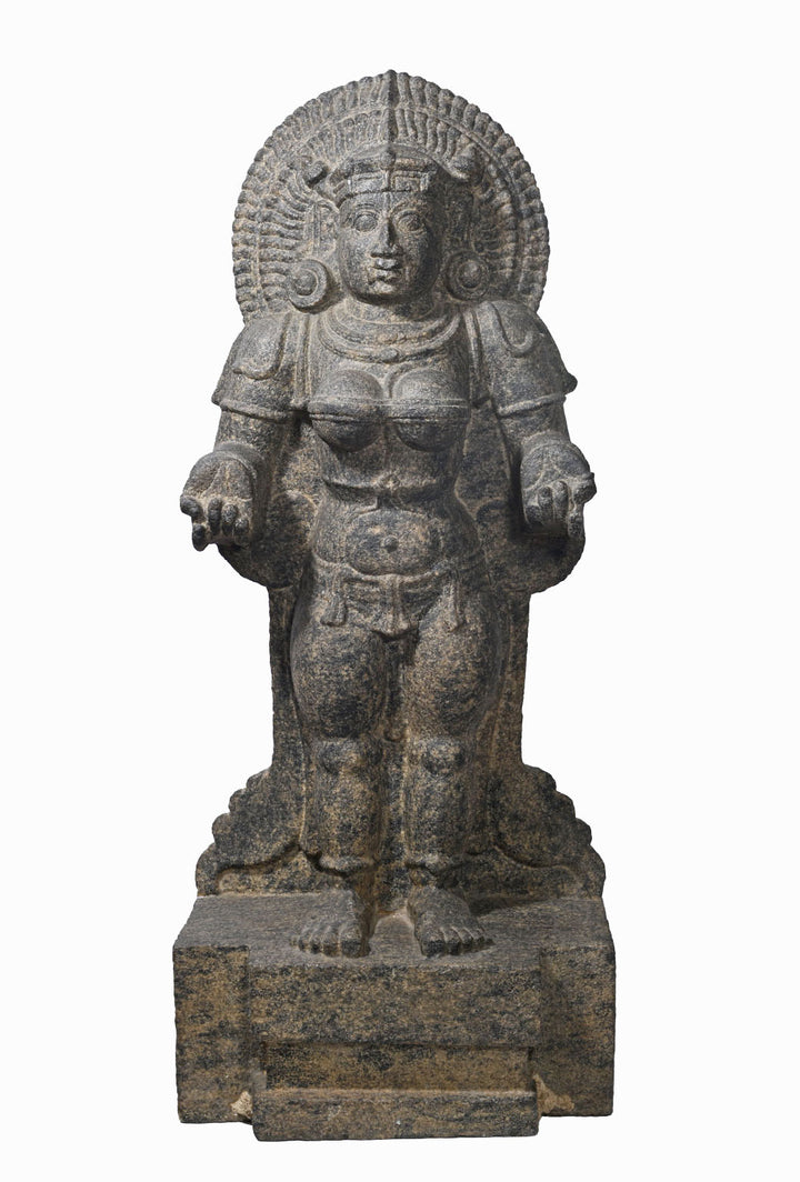 South Indian Granite Figure of Kali