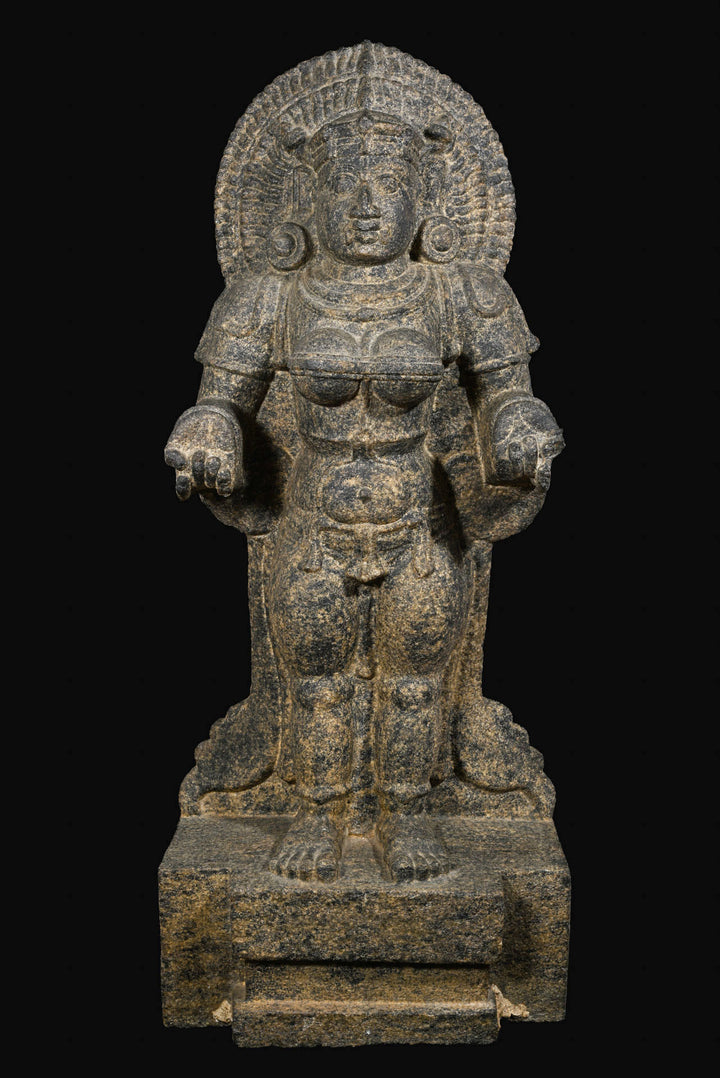 South Indian Granite Figure of Kali
