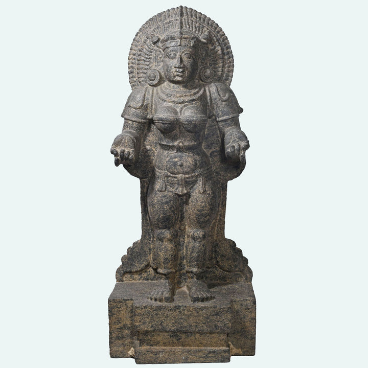 South Indian Granite Figure of Kali