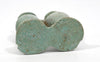 Egyptian Turquouse Faience Amuletic Double Kohl Container