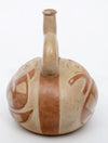 Moche Stirrup-Spout Vessel with Slithering Serpent