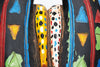 Guro Wood Polychrome Painted Zamble (Zamblé) Mask