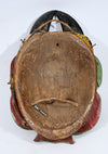 Guro Wood Polychrome Painted Zamble (Zamblé) Mask