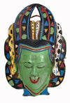 Guro Wood Polychrome Painted Zamble (Zamblé) Mask