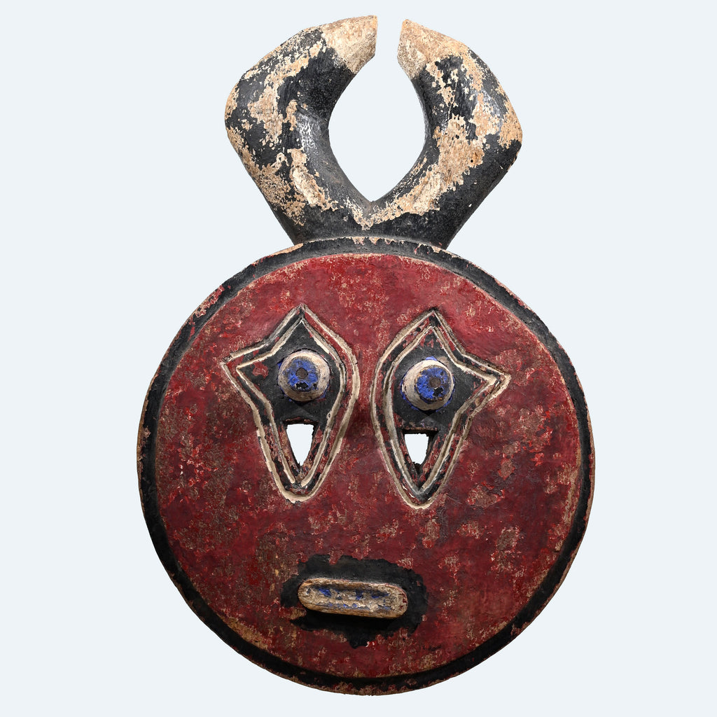 Baule Wood Goli Kple Kple Mask