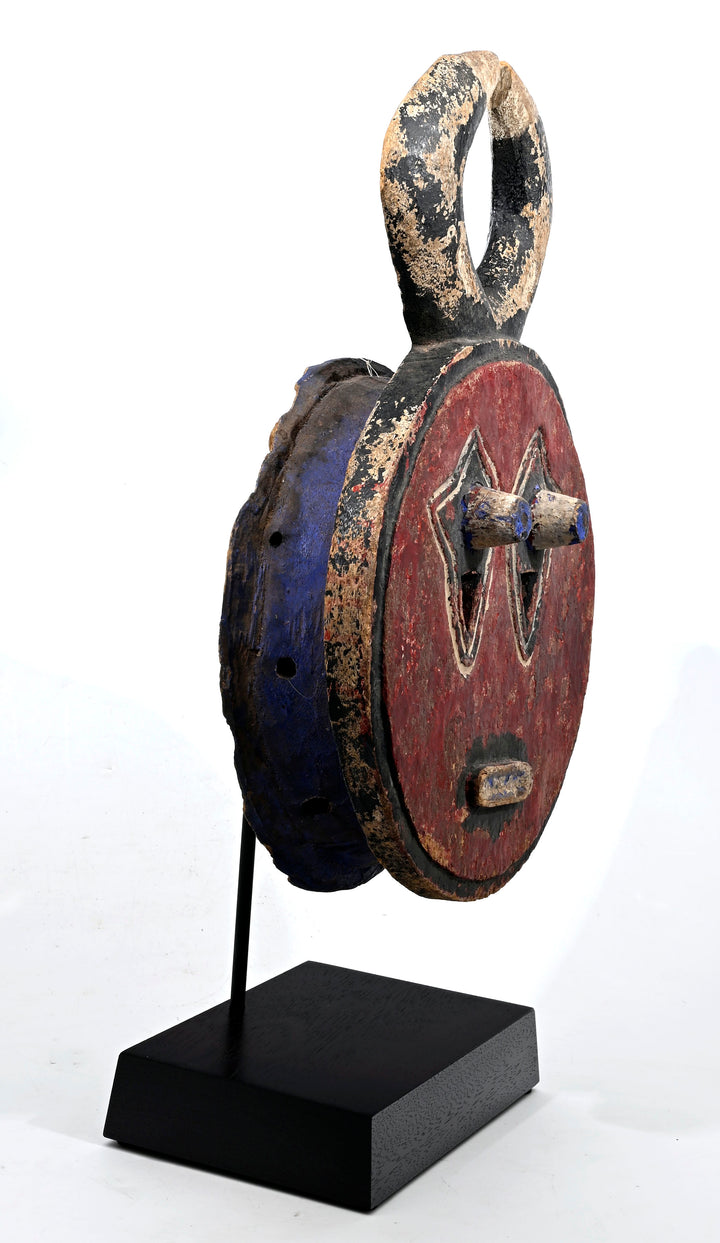 Baule Wood Goli Kple Kple Mask