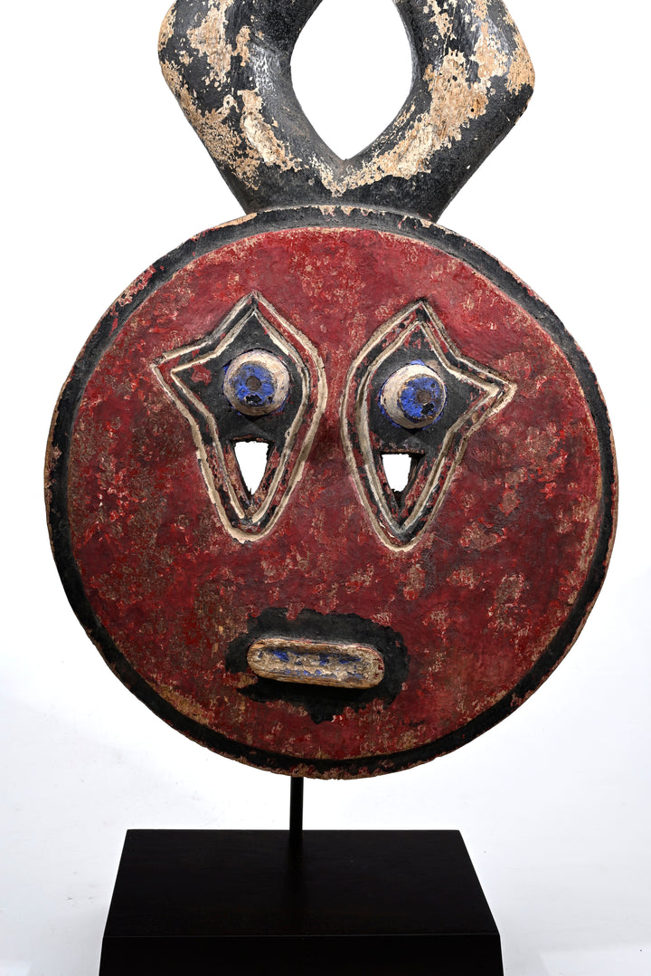 Baule Wood Goli Kple Kple Mask