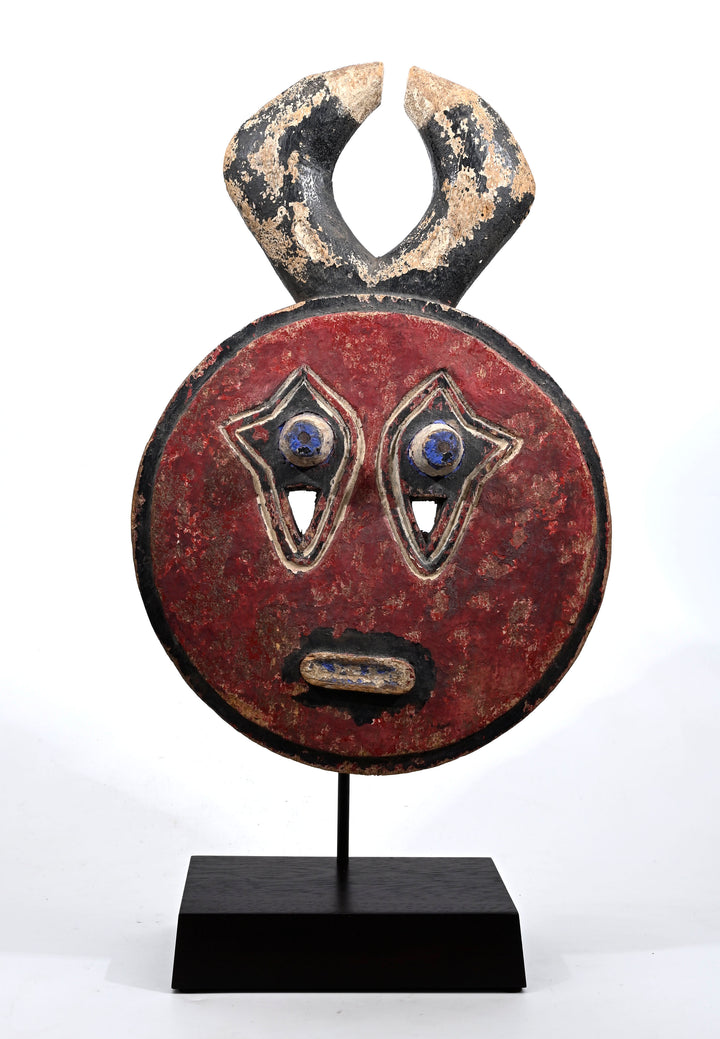 Baule Wood Goli Kple Kple Mask