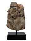 Roman Marble Relief Fragment with Head of a Youth
