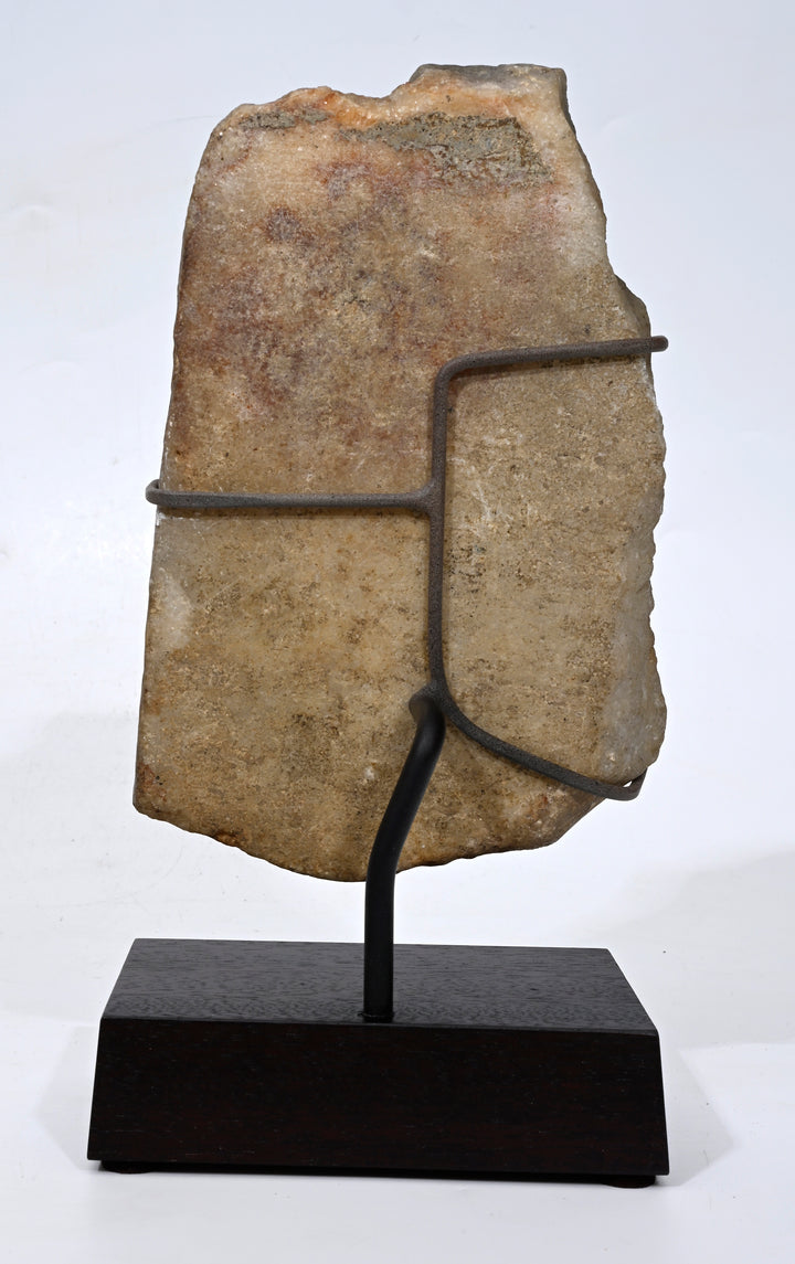 Roman Marble Relief Fragment with Head of a Youth