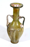 Roman green Glass Amphoriskos