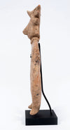 Colima Standing Male Figure with Horned Headdress