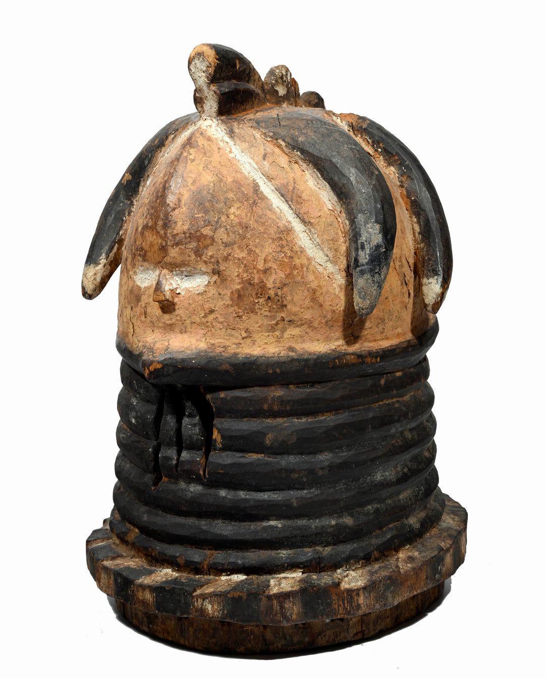 African Mende Sande Gonde Helmet Mask
