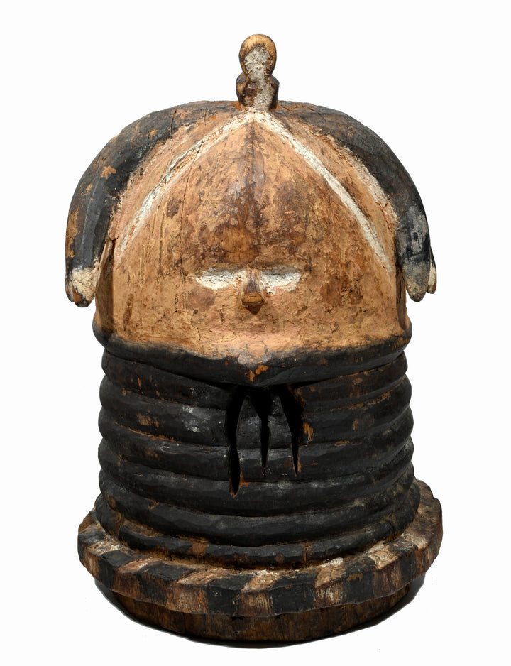 African Mende Sande Gonde Helmet Mask