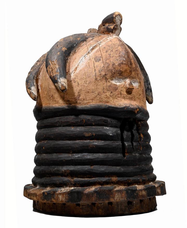 African Mende Sande Gonde Helmet Mask
