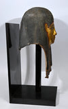 Egyptian Polychrome Gilt Cartonnage Mask