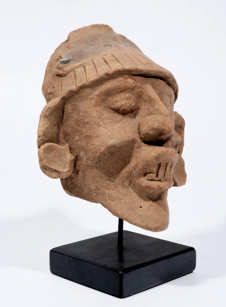 Pre-Columbian Veracruz Pottery Head