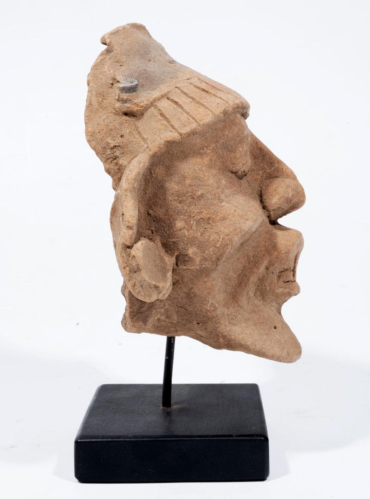 Pre-Columbian Veracruz Pottery Head