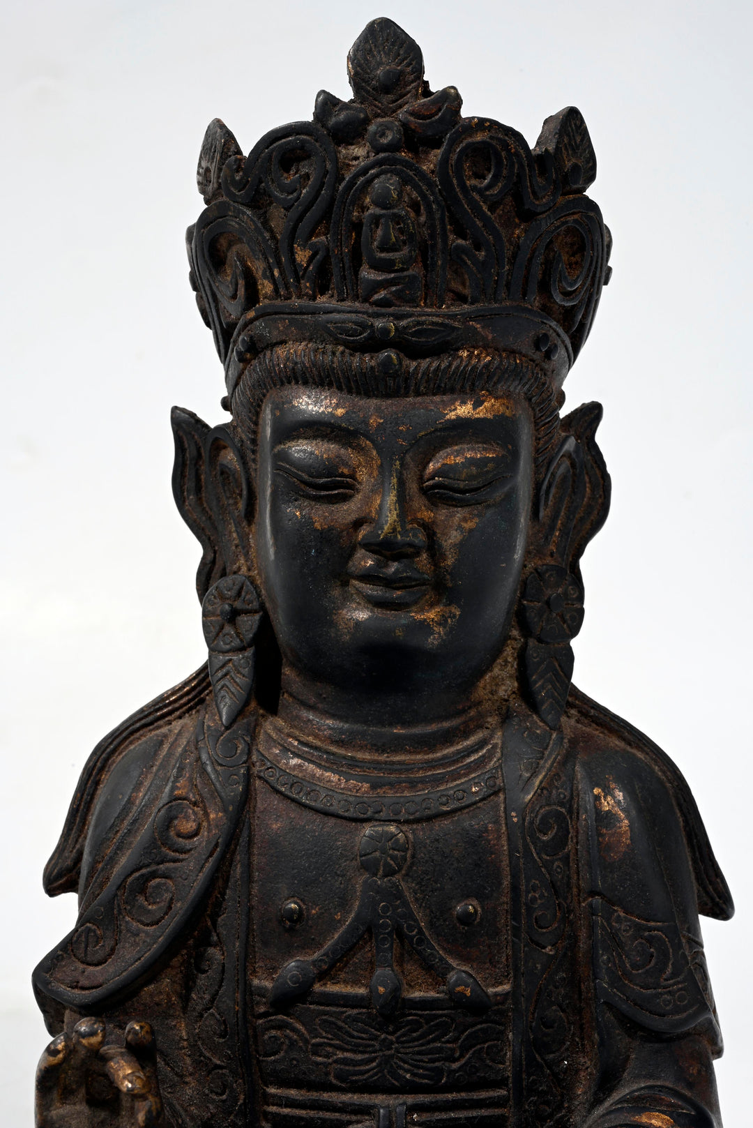 Chinese Ming Dynasty Bronze Seated Buddha