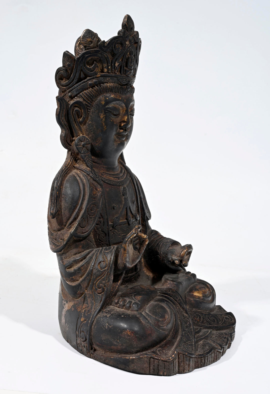 Chinese Ming Dynasty Bronze Seated Buddha