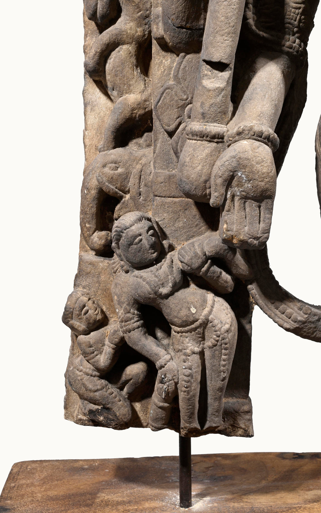 Indian Sandstone Stele of Vishnu