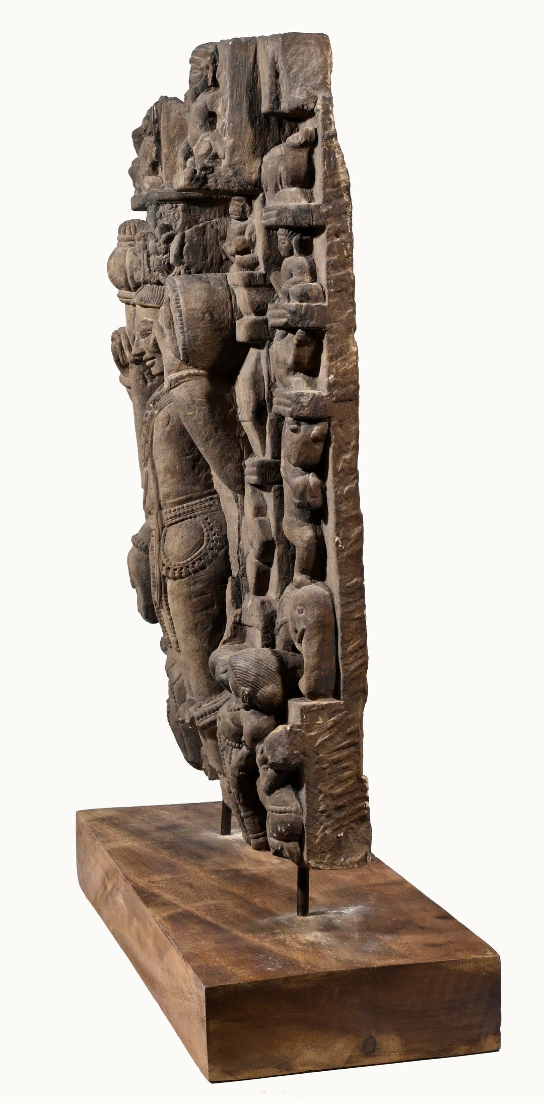 Indian Sandstone Stele of Vishnu