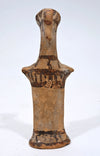 Greek Boeotian Terracotta Papades Plank Idol
