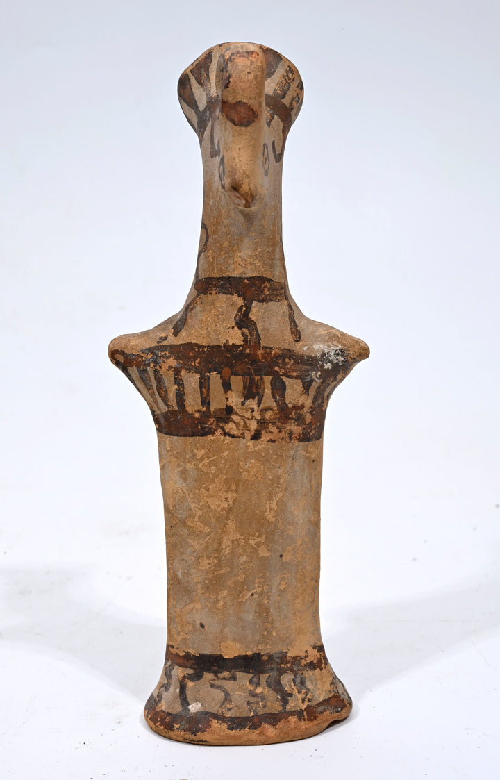Greek Boeotian Terracotta Papades Plank Idol