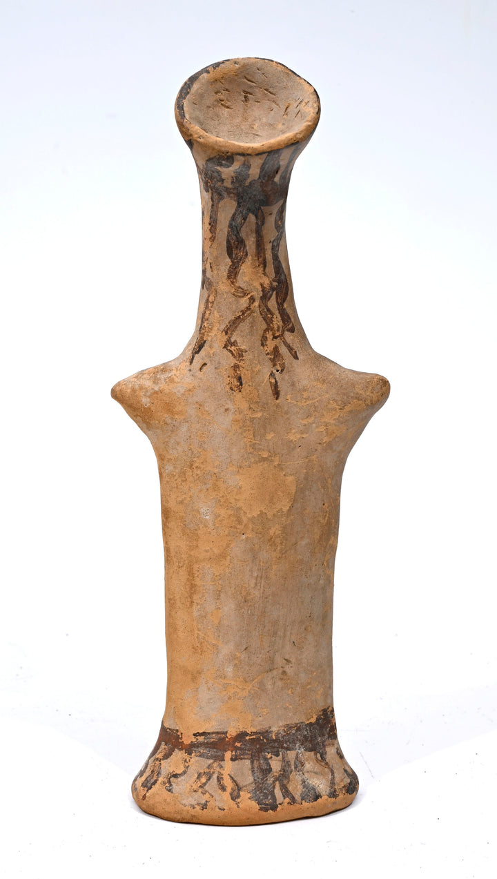 Greek Boeotian Terracotta Papades Plank Idol