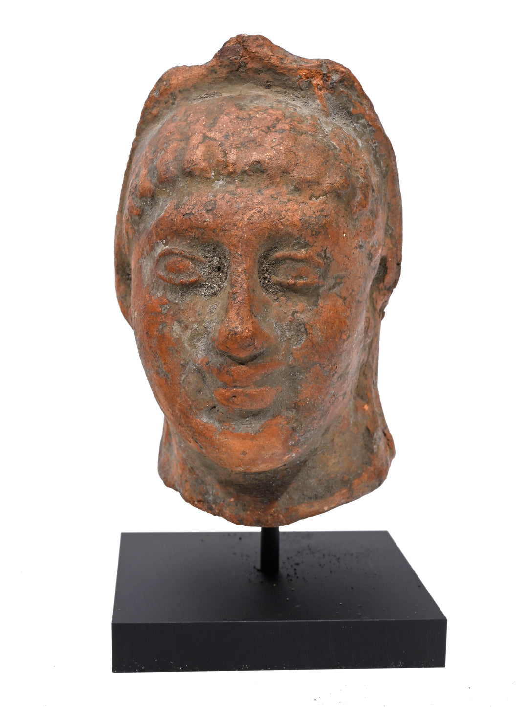 Greek Pottery Terracotta Head 'Testa Votiva'