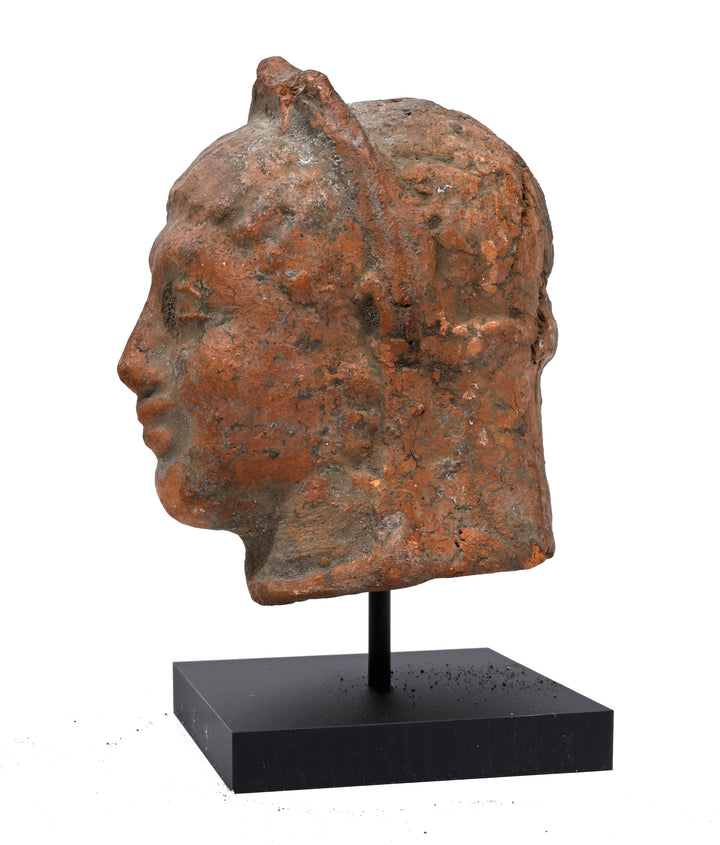 Greek Pottery Terracotta Head 'Testa Votiva'