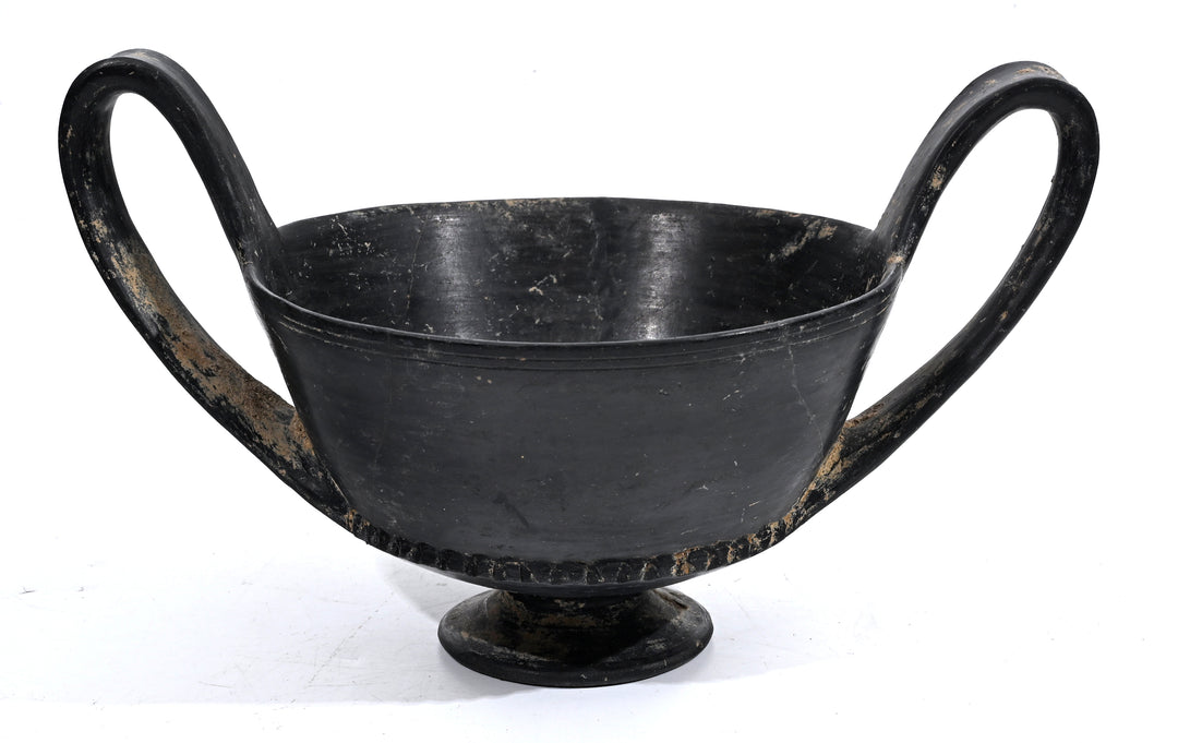Etruscan Bucchero Kantharos