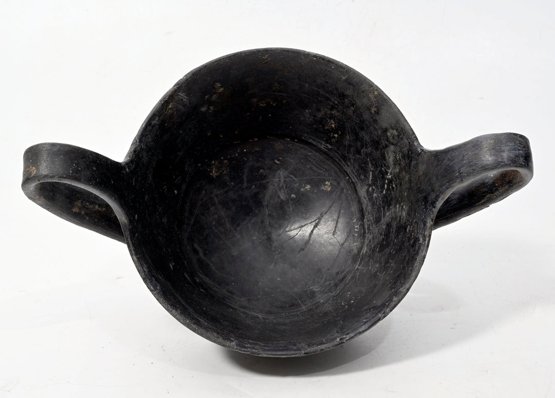 Etruscan Bucchero Kantharos