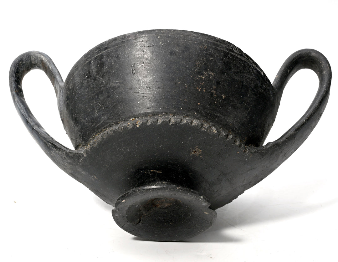 Etruscan Bucchero Kantharos