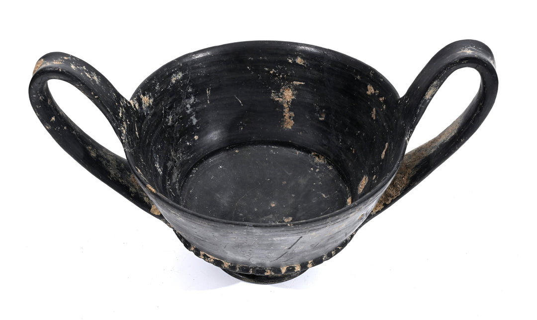 Etruscan Bucchero Kantharos