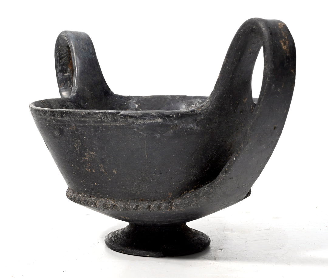 Etruscan Bucchero Kantharos