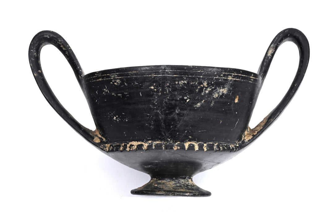 Etruscan Bucchero Kantharos