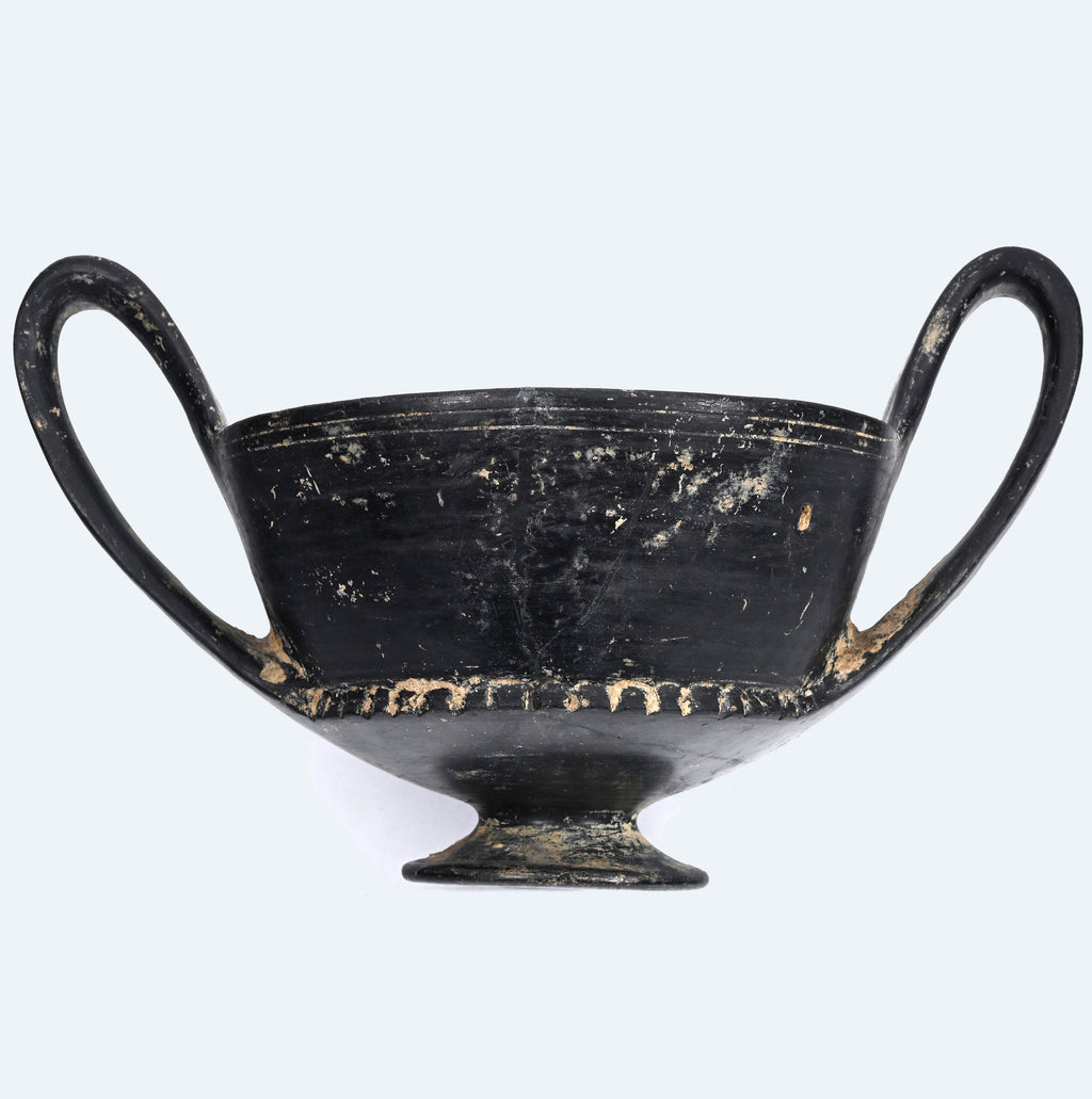 Etruscan Bucchero Kantharos