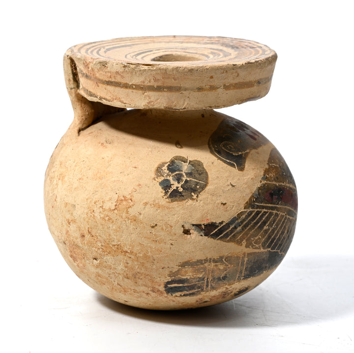 Greek Corinthian Pottery Perfume/Oil Flask Aryballos