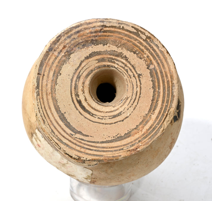 Greek Corinthian Pottery Perfume/Oil Flask Aryballos