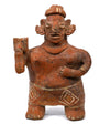 Fine Pre Columbian Nayarit Standing Female Offering Bearer