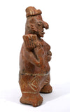 Fine Pre Columbian Nayarit Standing Female Offering Bearer